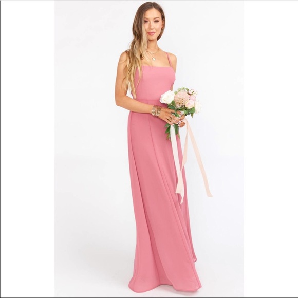 NWT Show Me Your Mumu Lauren Tie Back Chiffon A-Line Small - Picture 1 of 9